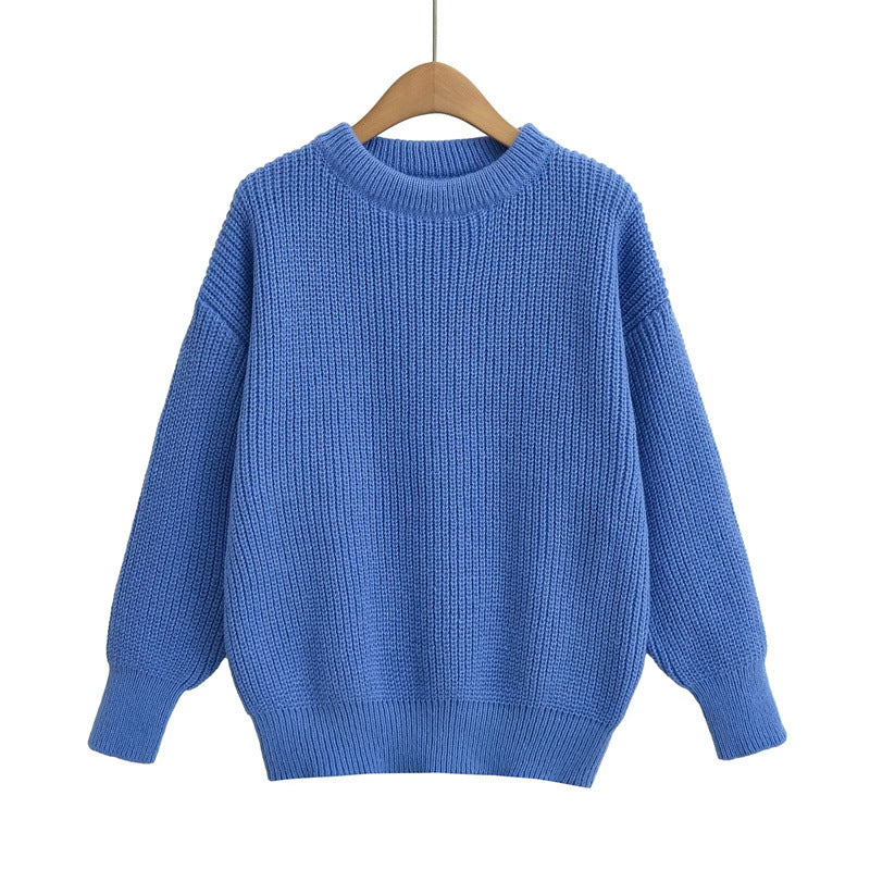 Damen Strickpullover mit aufwendigem Strukturmuster Amawinc