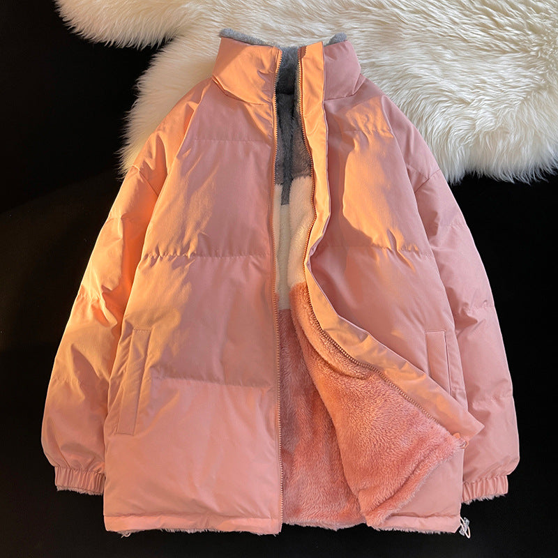 Damen Daunenjacke mit weichem Innenfutter und hohem Kragen Amawinc