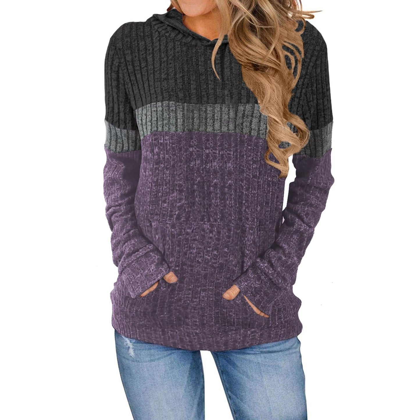 Damen Kapuzenpullover Amawinc