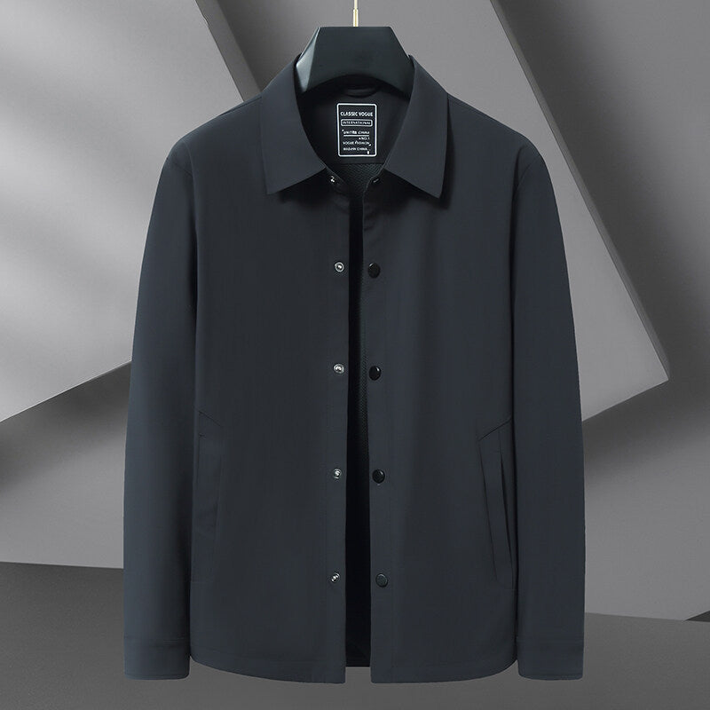 Veste Shell Légère Pour Toute Annee Polyester Nylon Imperméable Respirante Col Classique et Lavable en Machine