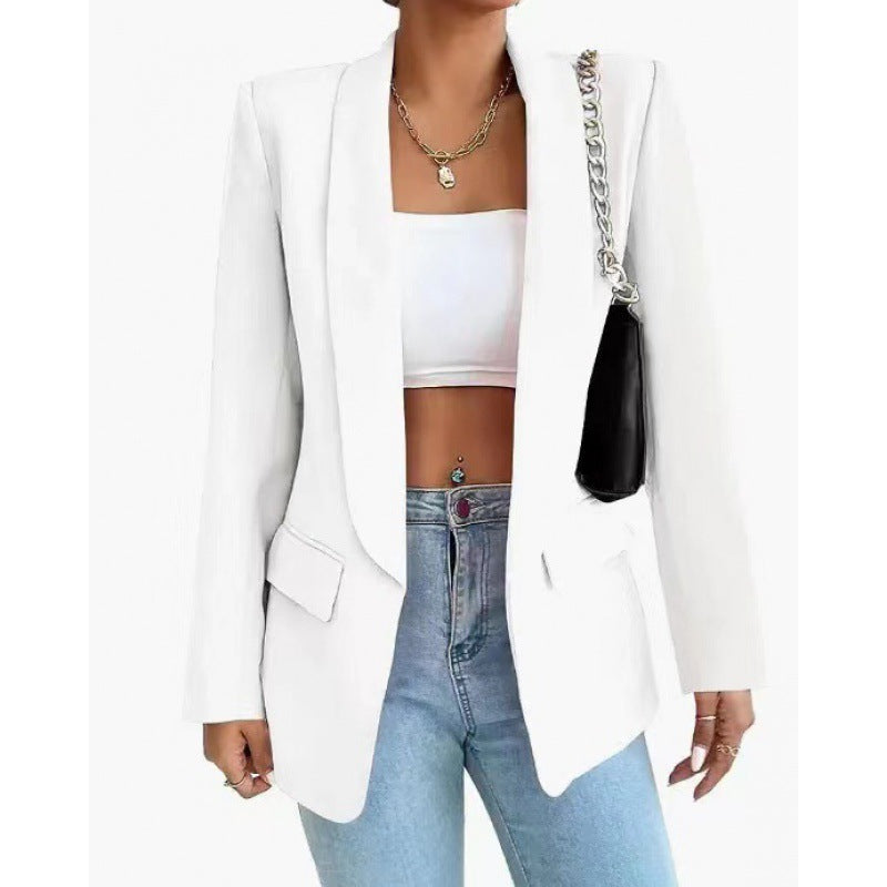 Damen Eleganter Sacko mit modernem Schnitt Amawinc