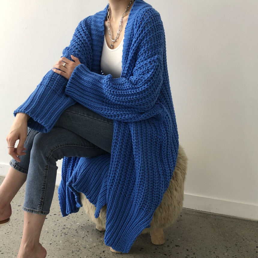 Damen Strickmantel Amawinc