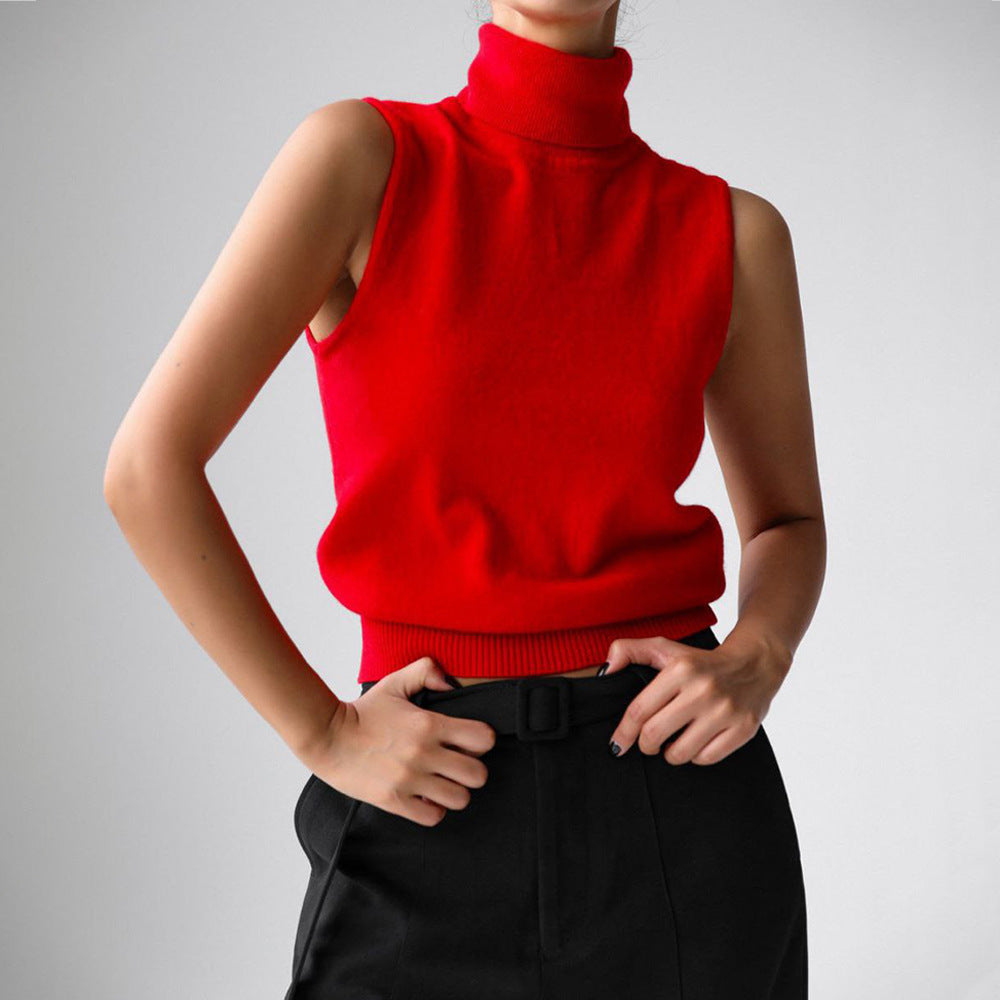 Damen Rollkragenpullover Amawinc