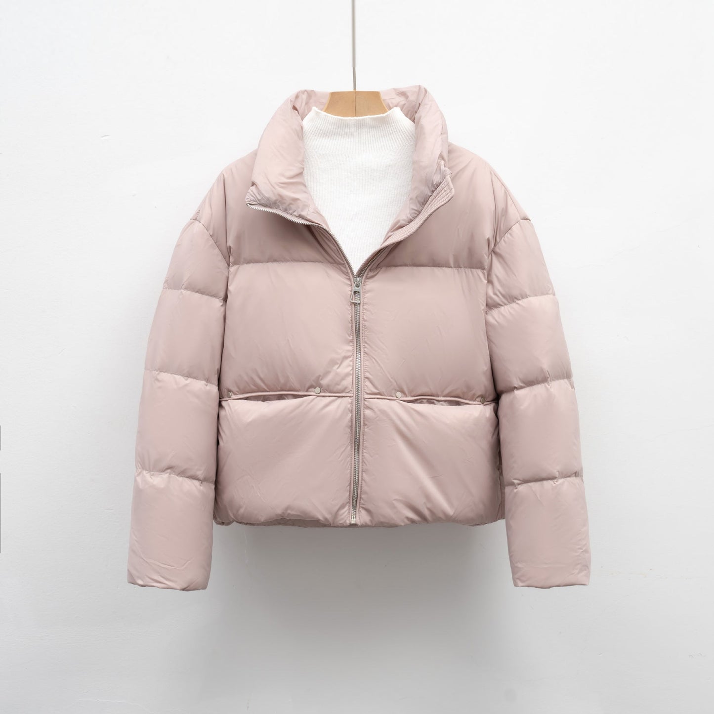 Damen hochwertige Steppjacke mit kurzem Schnitt Amawinc