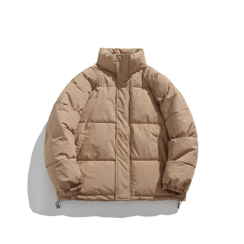 Damen gesteppte Winterjacke mit hohem Kragen Amawinc