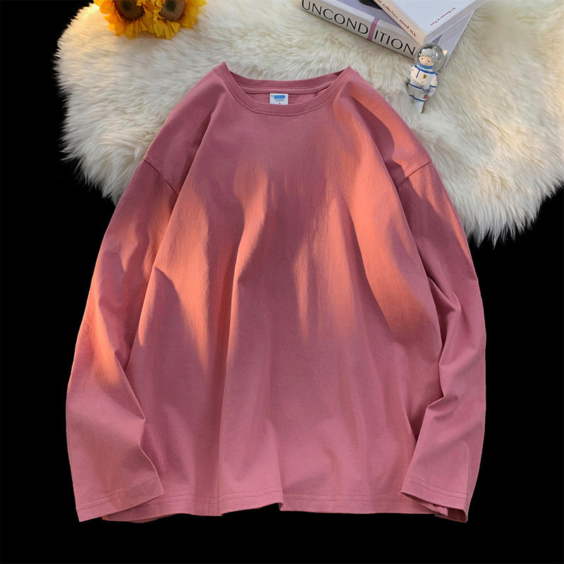 Damen Lässiges Langarmshirt aus hochwertiger Baumwolle Amawinc