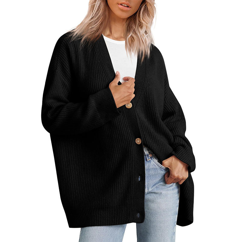 Audrey Cardigan Boutonné Rayé Pour Femme Amawinc Élégance Décontractée Et Confortable
