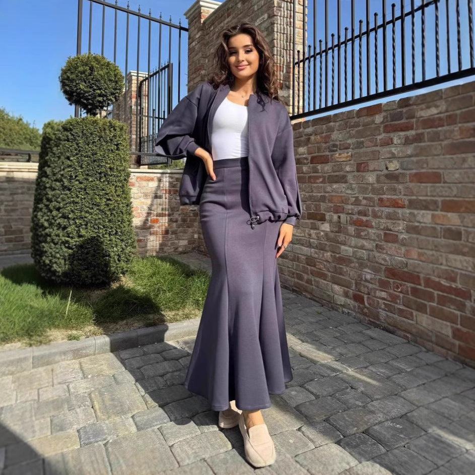 Damen Elegante und figurbetonte Maxiröcke Amawinc