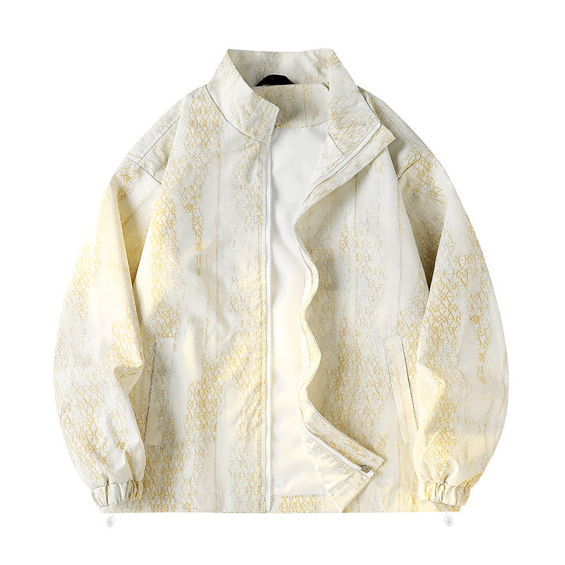 Damen Leichte Windjacke mit elastischen Bündchen von Amawinc