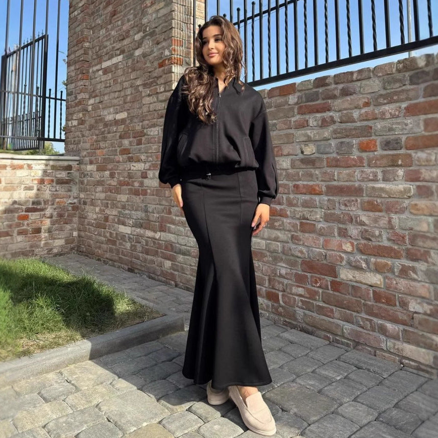 Damen Elegante und figurbetonte Maxiröcke Amawinc