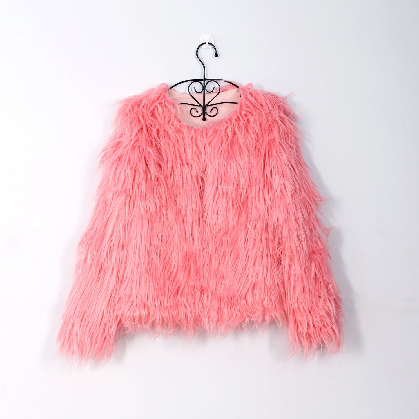 Damen Kuschelige und stylische Kunstfelljacke Amawinc