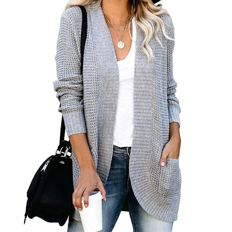 Damen legerer Cardigan Amawinc