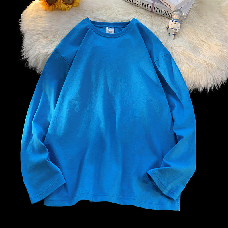 Damen Lässiges Langarmshirt aus hochwertiger Baumwolle Amawinc