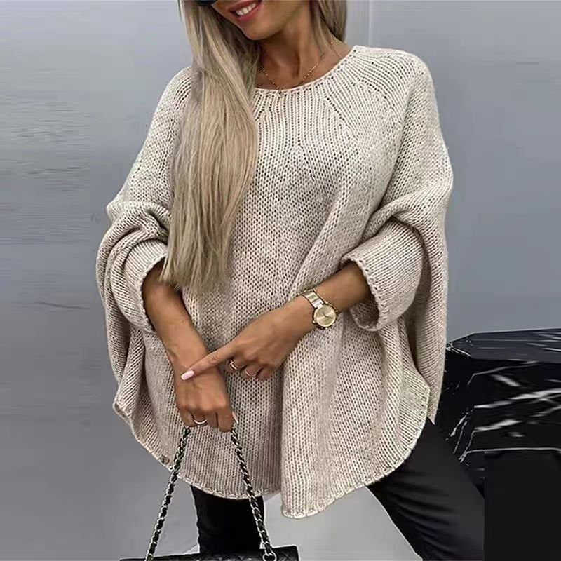 Ashley Pull En Maille D'Hiver Pour Femme Coupe Ample Chaud Pour Le Style En Couches Décontracté