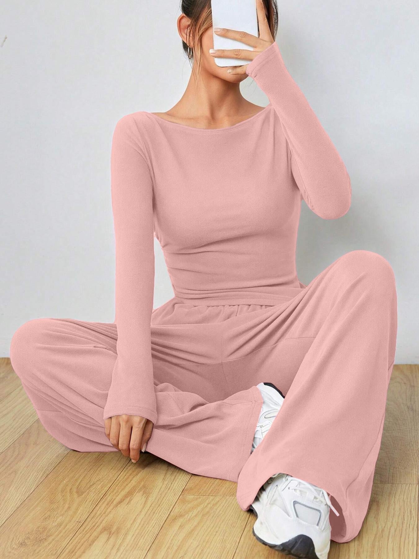 Damen Komfortables Lounge-Set Amawinc