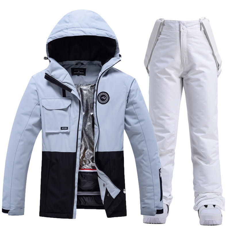 Veste Et Pantalon De Ski Pour Femme Résistants À L Eau Et Au Vent Avec Coupe Ajustée