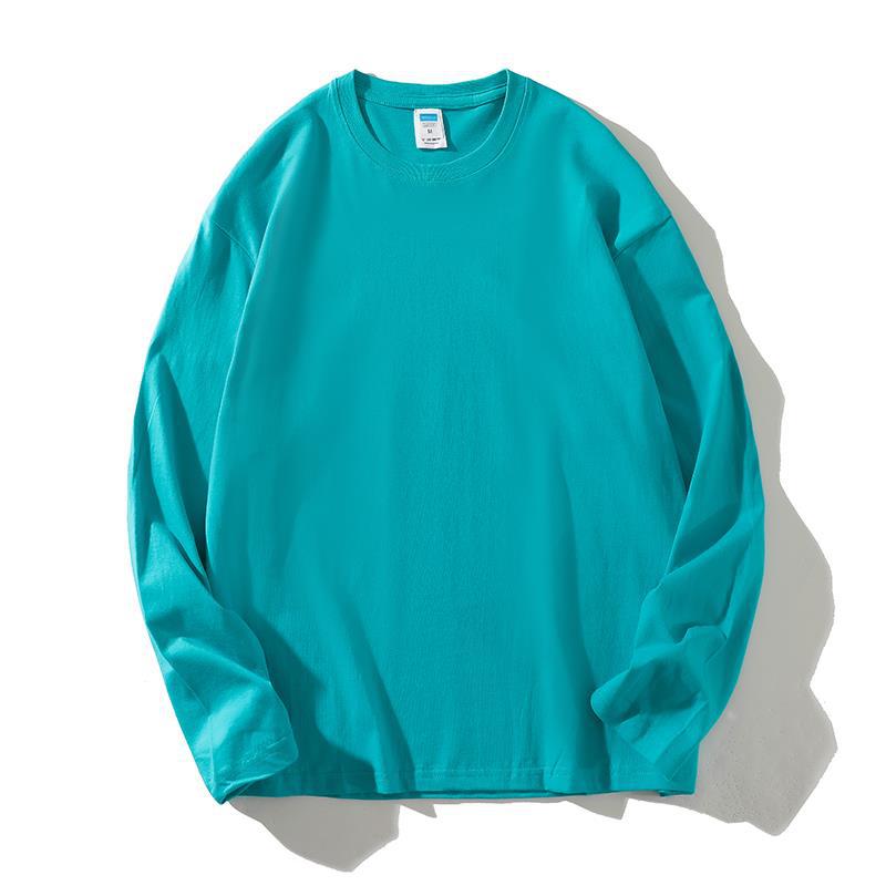 Damen vielseitiges Langarm-T-Shirt aus hochwertiger Baumwolle Amawinc