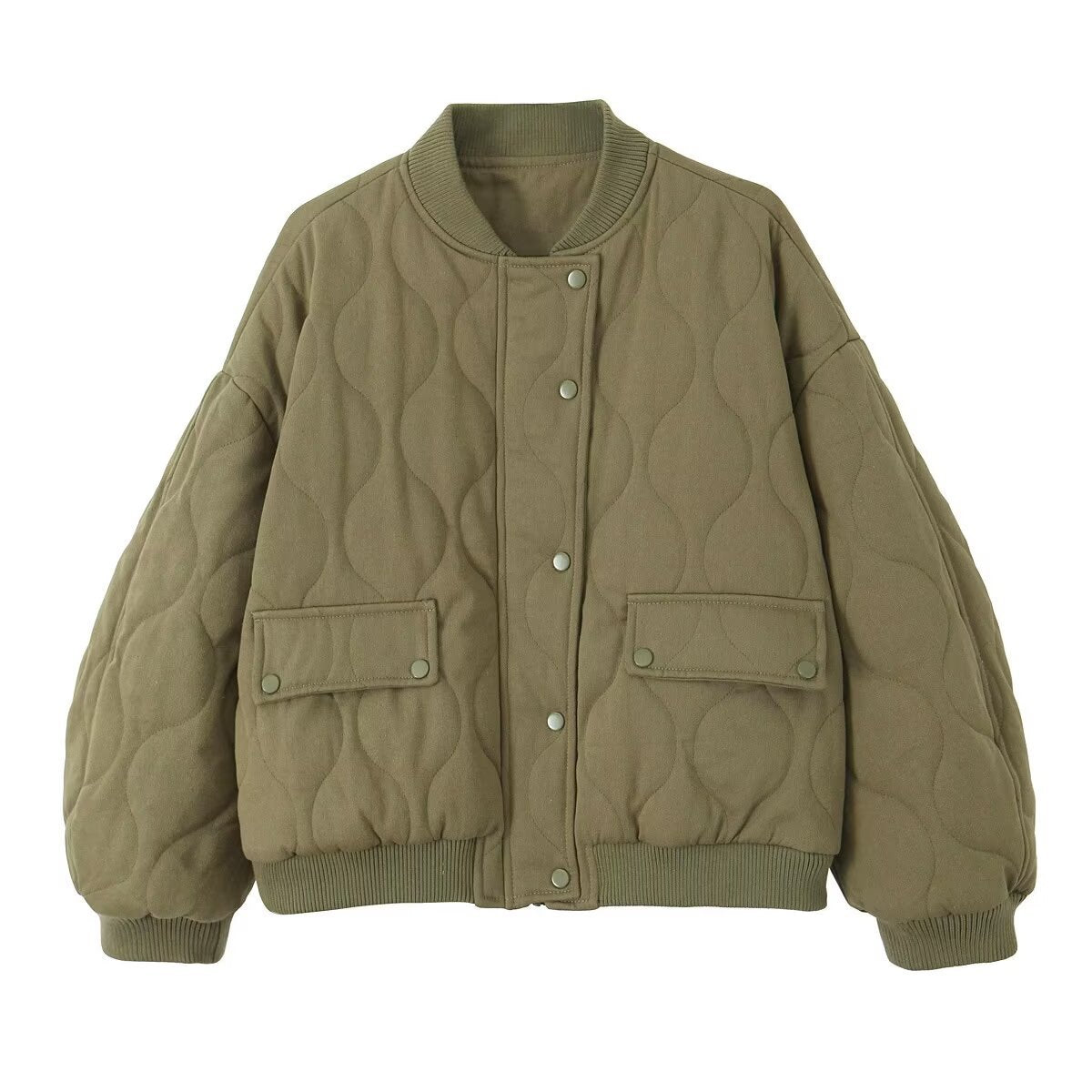 Damen Bomberjacke Karola: Übergroß und gesteppt