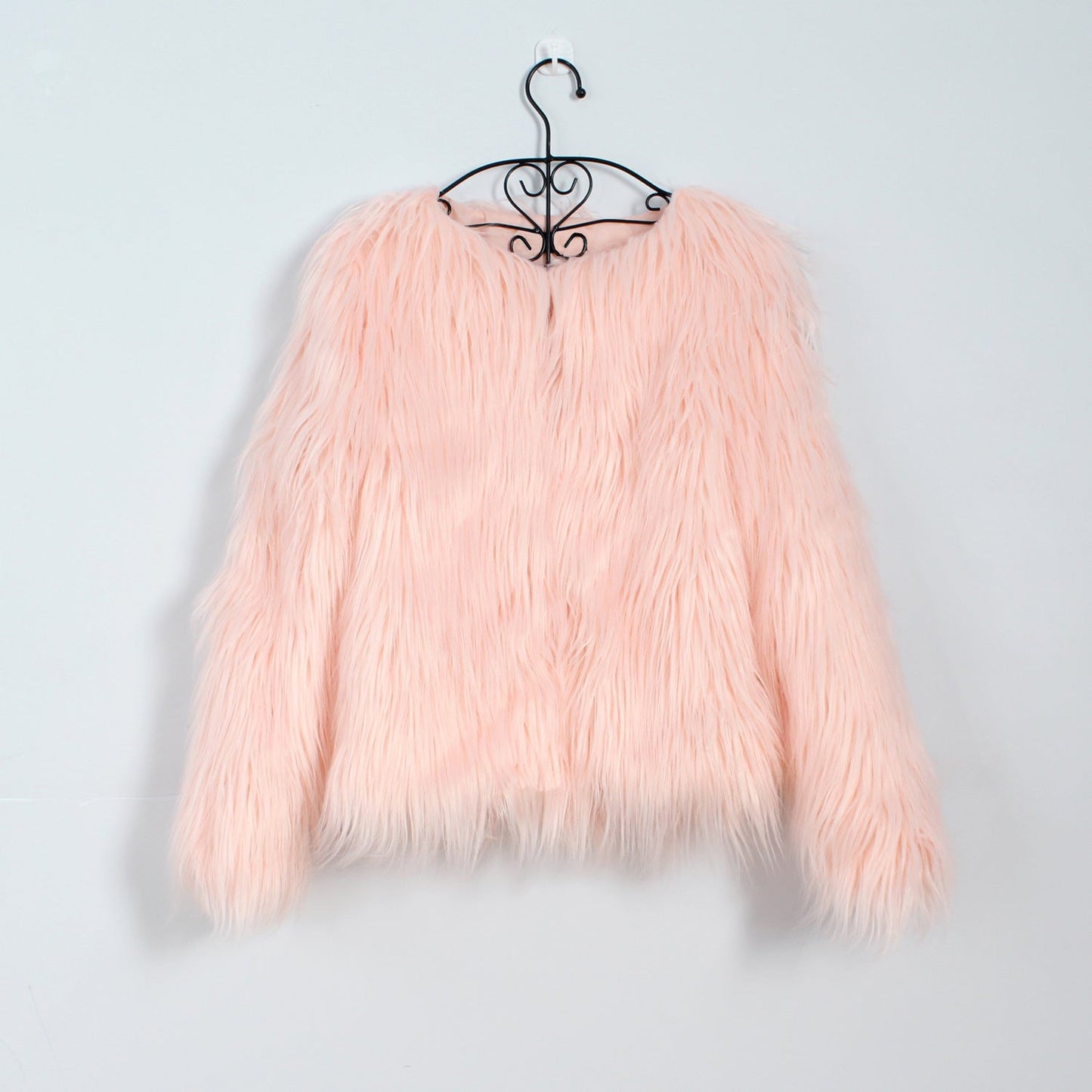 Damen Kuschelige und stylische Kunstfelljacke Amawinc