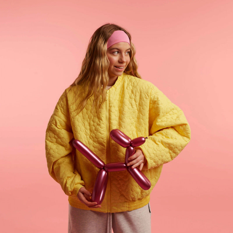 Damen oversized Quiltjacke Amawinc