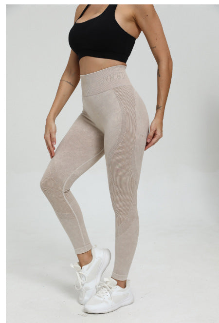 Damen Hochwertige Sportleggings mit hohem Bund Amawinc