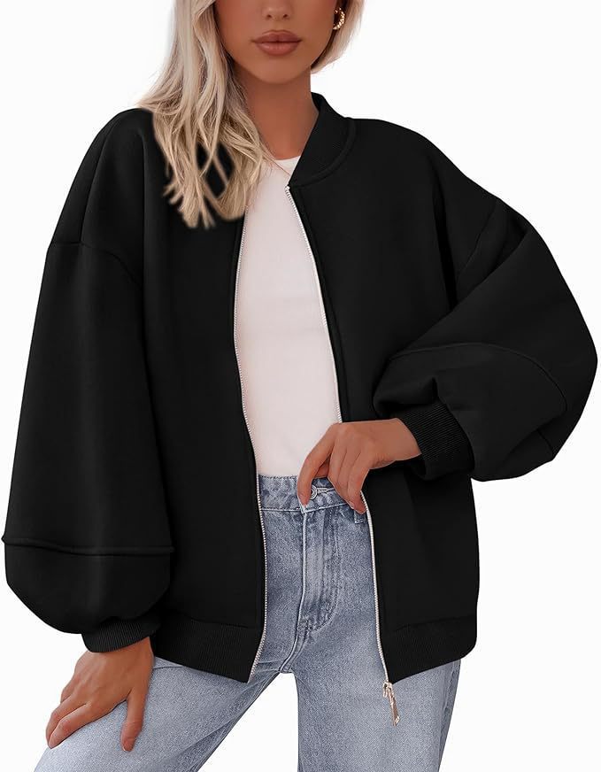 Damen Oversized Sweaterjacke Amawinc