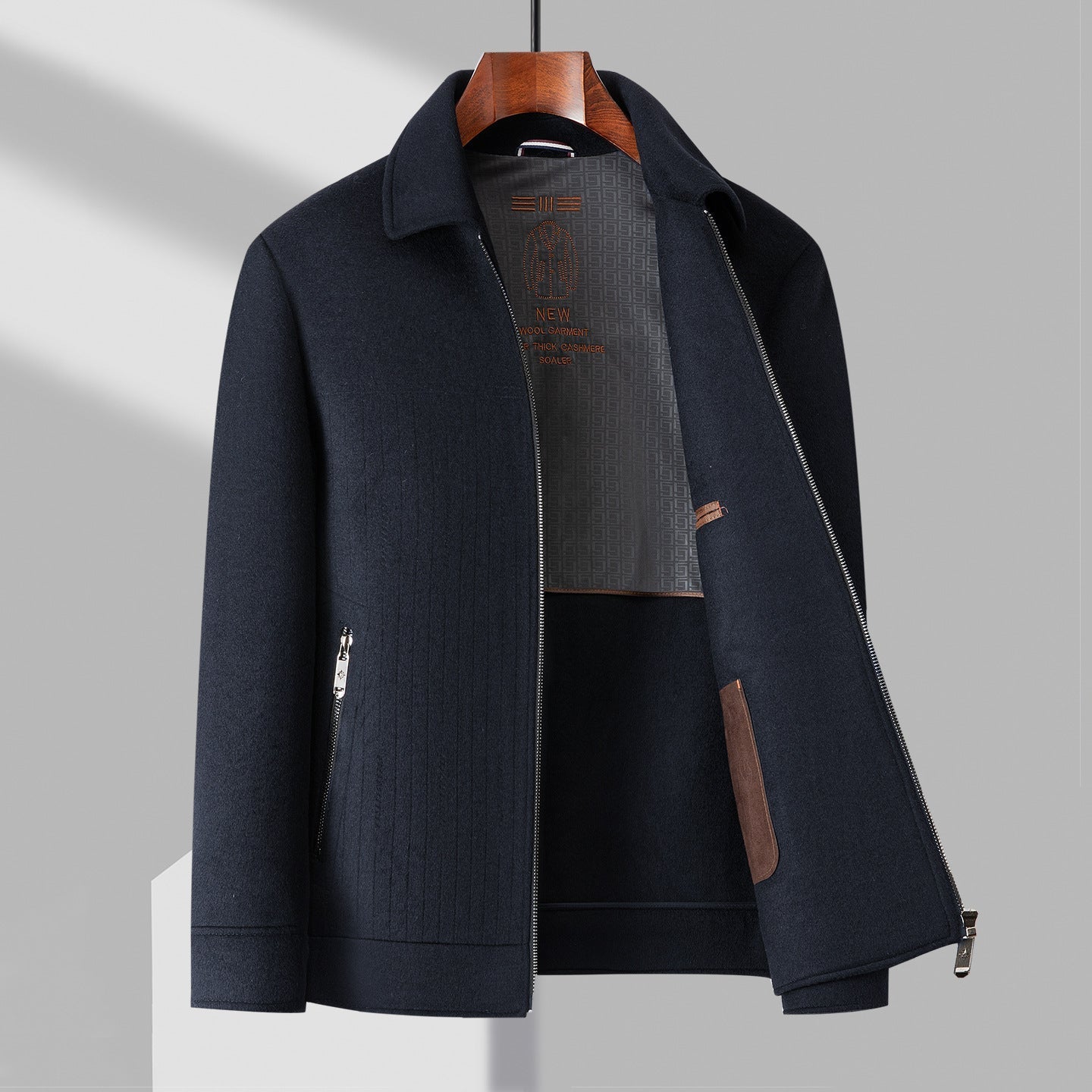 Veste Alessio En Laine Mélangée Silhouette Structurée Pour Élégance Et Confort Polyvalent