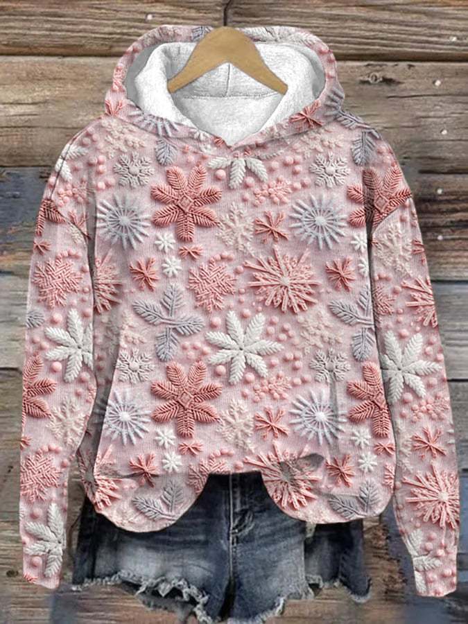 Damen-Hoodie Ethel im 3D-Design