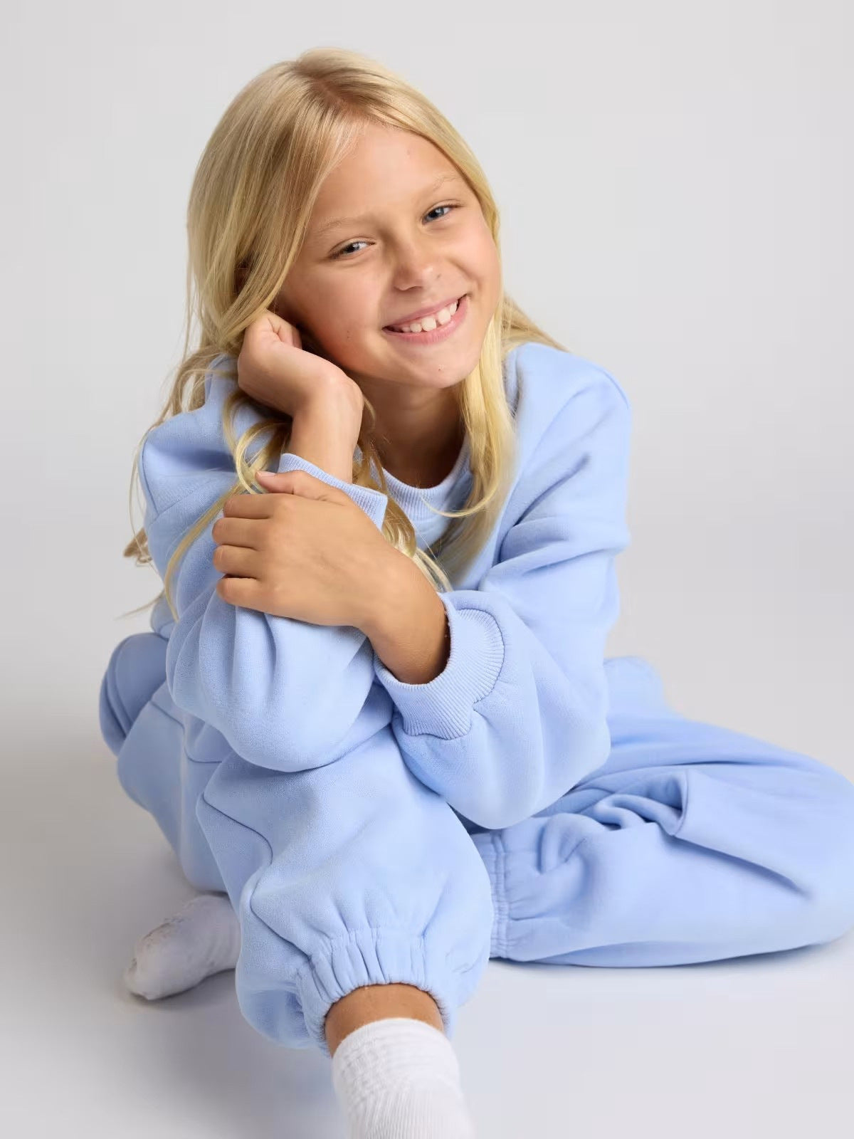 Damen lässiges Sweatshirt und bequeme Jogginghose Set Amawinc