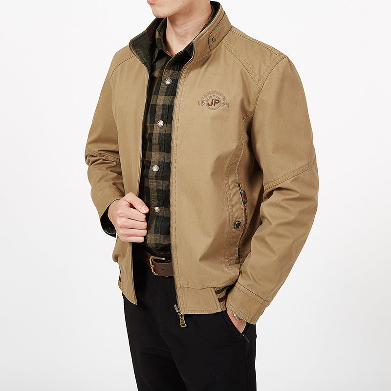 Veste Réversible Pour Homme Avec Zip Respirante Tissu Mélangé Coupe Standard Look Décontracté Par Nordic Flair
