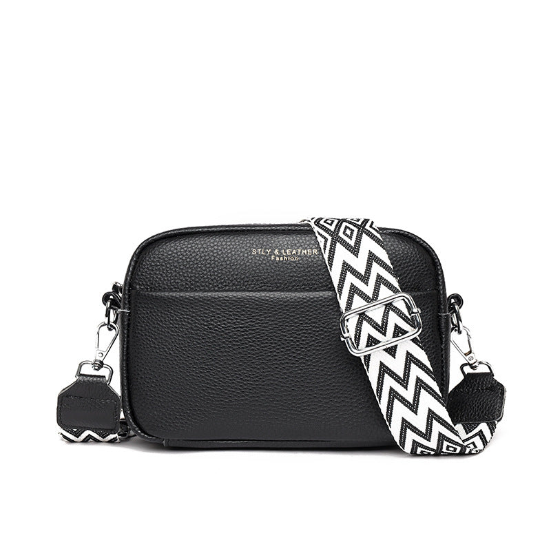 Amawinc Stella Sac Bandoulière En Cuir Grainé Compact Et Structuré Pour Utilisation Quotidienne Sans Mains