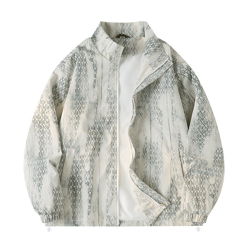 Damen Leichte Windjacke mit elastischen Bündchen von Amawinc