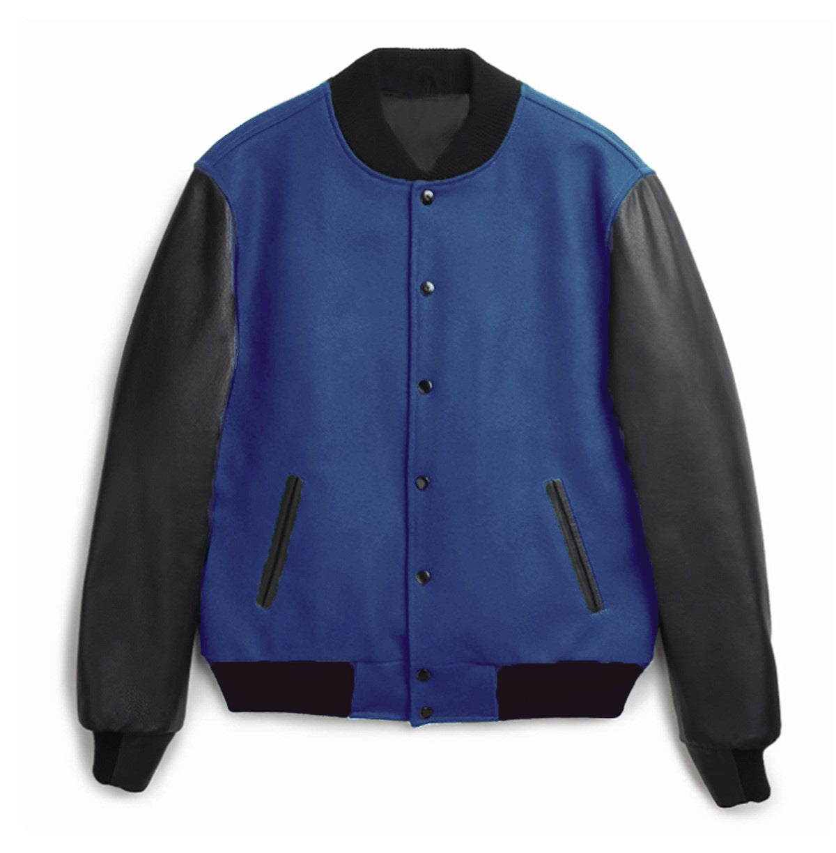 Damen trendige Baseballjacke mit ärmeln und praktischen Eingrifftaschen Amawinc