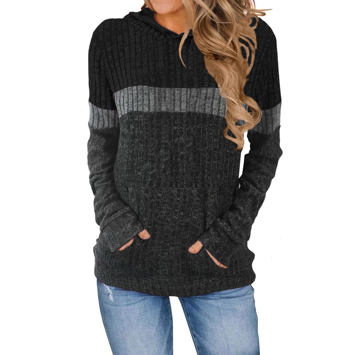 Damen Kapuzenpullover Amawinc