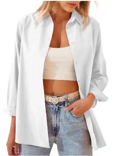 Damen lässige Hemdbluse Amawinc