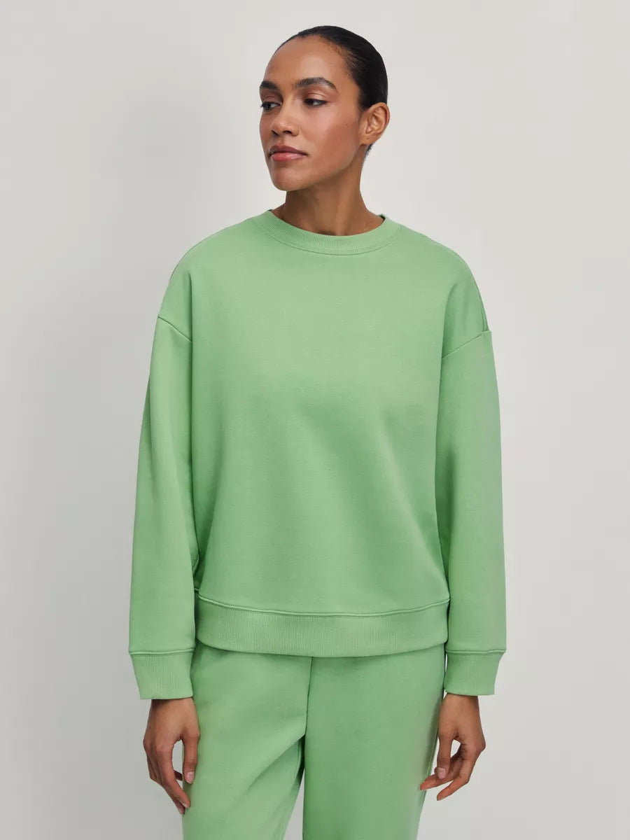 Damen Bequemer Oversized Sweatpullover mit lässigem Schnitt Amawinc
