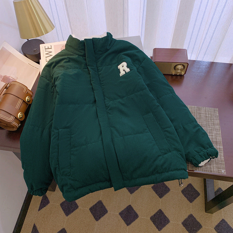 Damen Wattierte Freizeitjacke mit luxuriösem Stehkragen und praktischen Taschen Amawinc