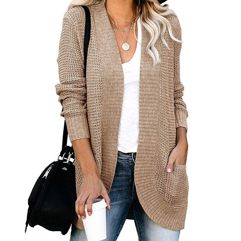 Damen legerer Cardigan Amawinc