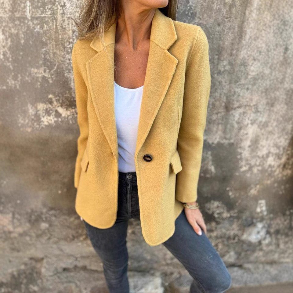 Damen Eleganter und bequemer Business-Blazer Amawinc