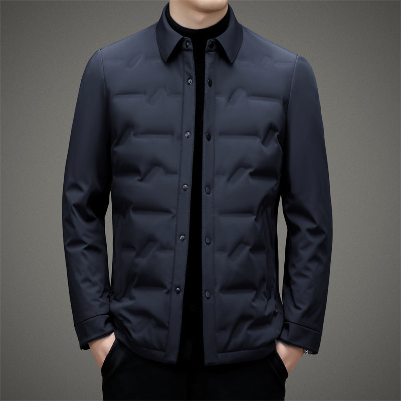 Veste Pour Homme Matelassée Mi Longue Légère Imperméable Coupe Ajustée Nordisk Flair Amawinc