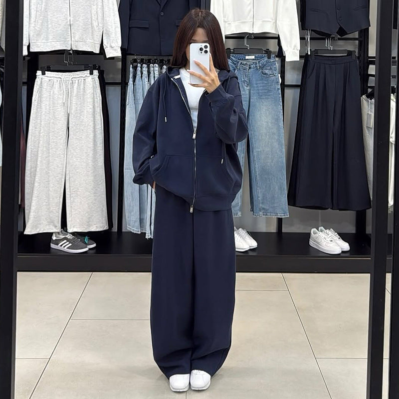 Damen bequemer und stylischer Kapuzenset Amawinc