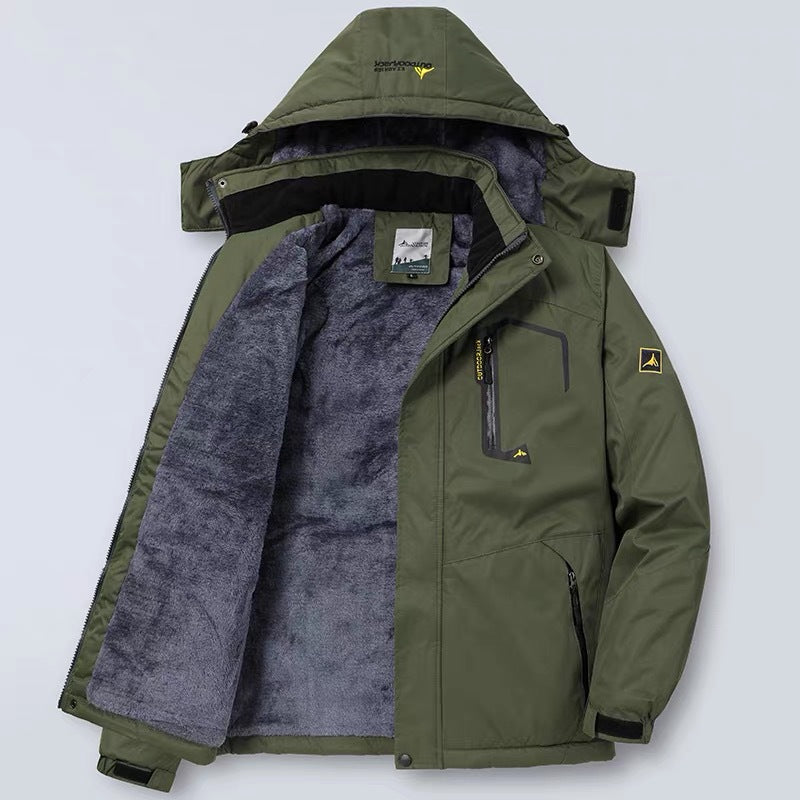 Veste Imperméable Homme Capuche Résistante Au Vent Avec Poches Zippées Nordisk Flair Pour Randonnée