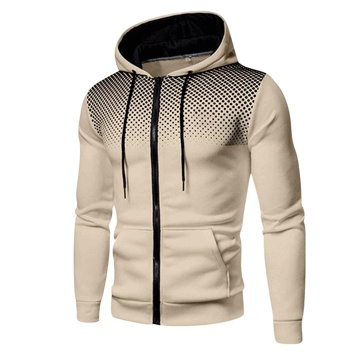 Gilet À Capuche Homme Slim En Maille Douce Avec Zip Avant Perforations Collection Nordisk Flair Amawinc