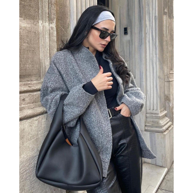 Damen elegante Fleecejacke Amawinc