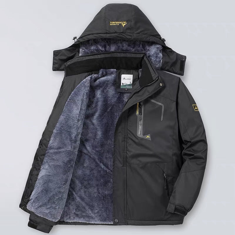 Veste Imperméable Homme Capuche Résistante Au Vent Avec Poches Zippées Nordisk Flair Pour Randonnée