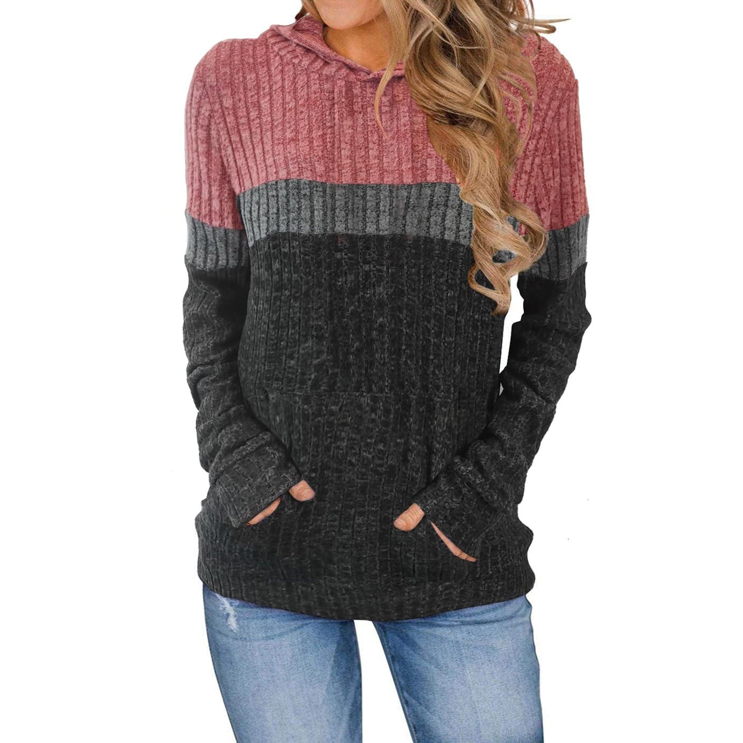 Damen Kapuzenpullover Amawinc