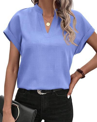 Damen lässige Bluse Amawinc