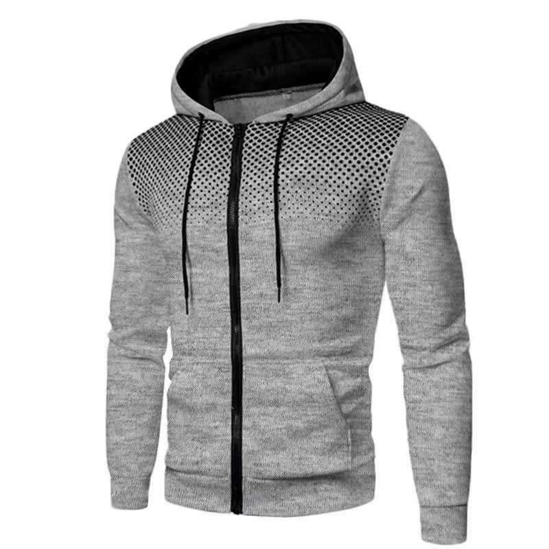 Gilet À Capuche Homme Slim En Maille Douce Avec Zip Avant Perforations Collection Nordisk Flair Amawinc