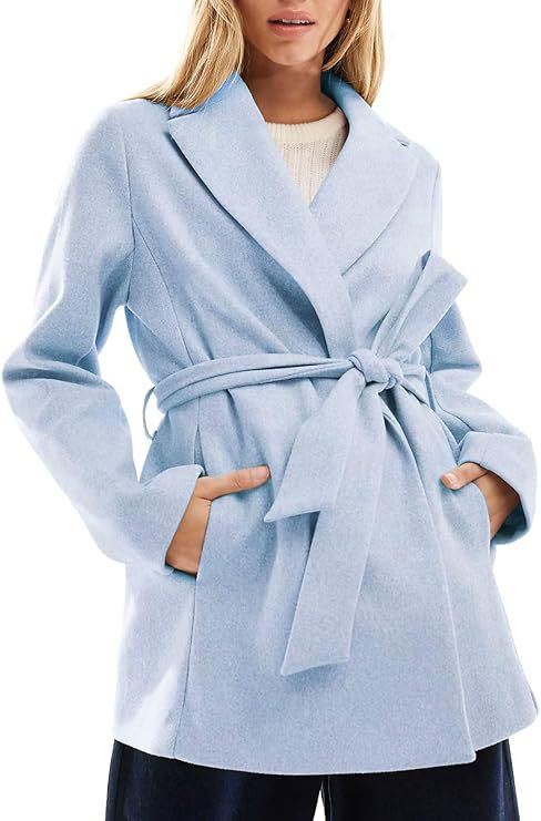 Damen Elegante und bequeme Wickeljacke Amawinc