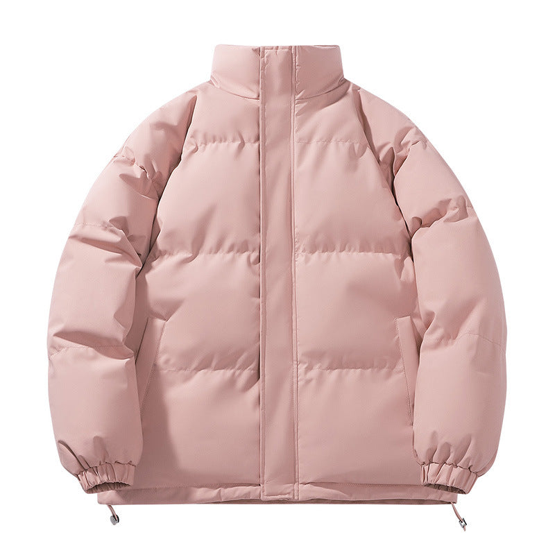 Damen gesteppte Winterjacke mit isolierendem Futter und hohem Kragen Amawinc